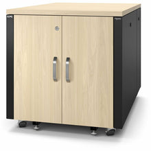 APC by Schneider Electric AR4012A APC NetShelter Soundproof, 12U, Gabinete de Rack para Servidores, Maple