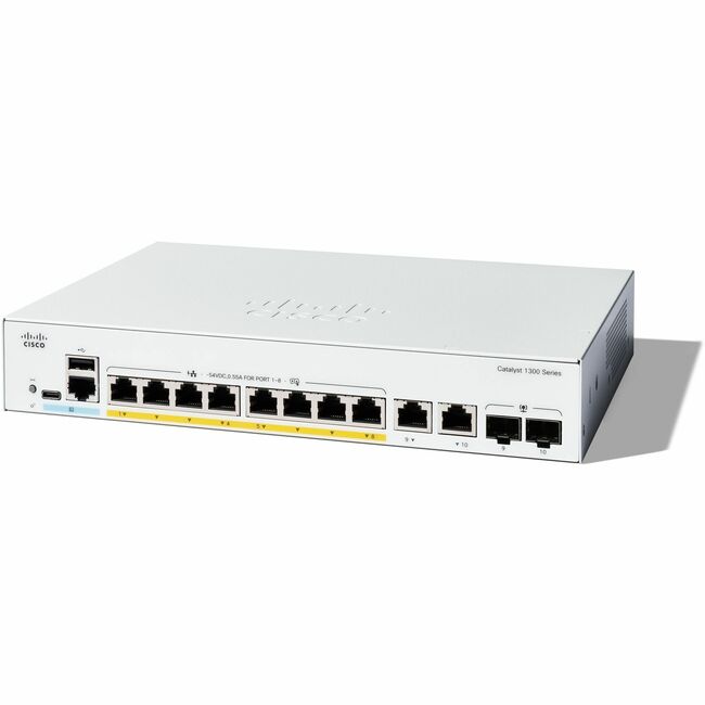 Cisco C1300-8P-E-2G Catalyst C1300-8P-E-2G Switch Ethernet