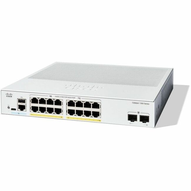 Cisco C1300-16P-2G Conmutador Ethernet Cisco Catalyst C1300-16P-2G