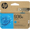HP I 4S6V3LN HP EvoMore 936e Cartucho de Tinta Inkjet Original de Alto Rendimiento - Cyan - 1 Pieza