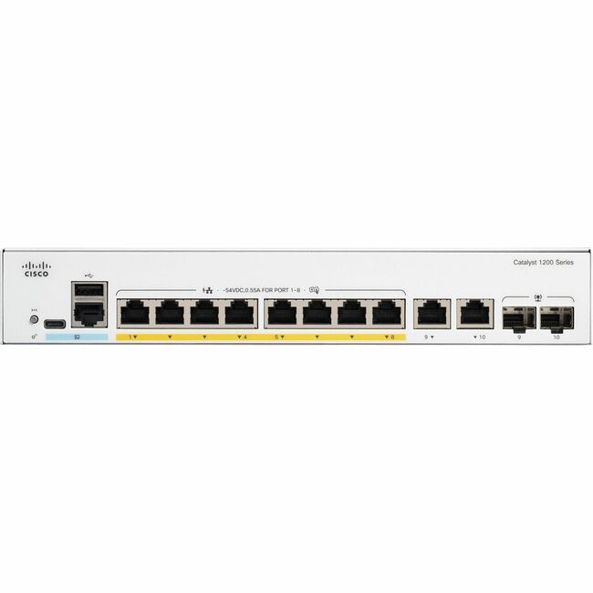 Cisco C1200-8P-E-2G Catalyst C1200-8P-E-2G Conmutador Ethernet