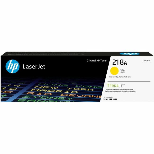 HP I W2182A Cartucho de Tóner Láser Original HP 218A - Amarillo - 1 Paquete