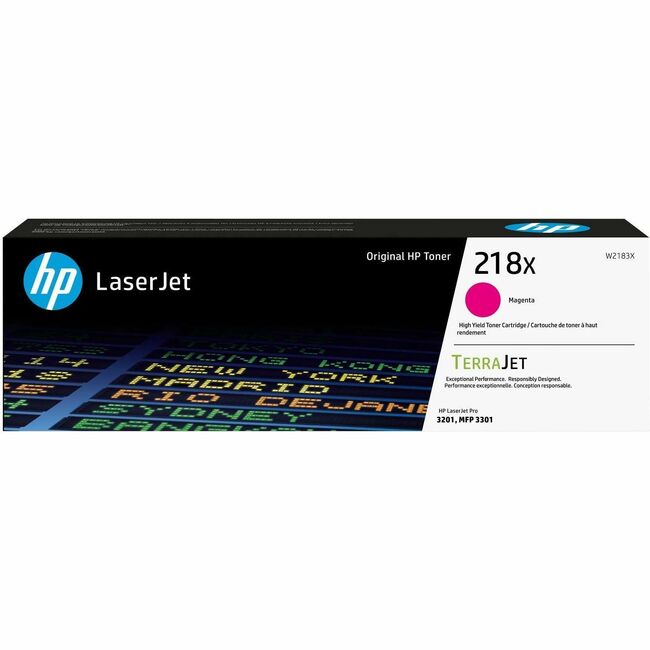 HP I W2183X Cartucho de Tóner Láser Original HP 218X de Alto Rendimiento - Magenta - 1 Unidad
