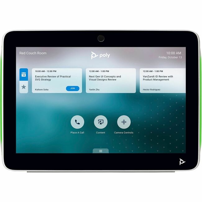 HP 973G1AA#ABA Poly TC10 Controlador táctil blanco GSA/TAA