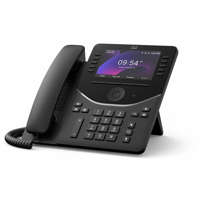 Cisco DP-9841-K9= 9841 Teléfono IP - Con Cable - Con Cable - De Escritorio, Montable en Pared - Negro Carbón