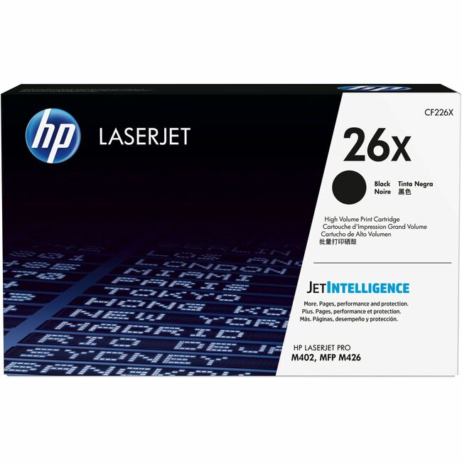 HP I CF226XR Cartucho de Tóner Láser Remanufacturado HP EvoCycle 26X de Alto Rendimiento - Paquete Negro