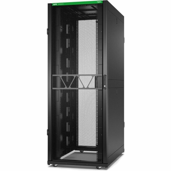 APC by Schneider Electric AR3350B2 APC NetShelter SX Server Rack Gen 2, 42U, 1991H x 750W x 1200D mm, with Sides, Black [TAA]