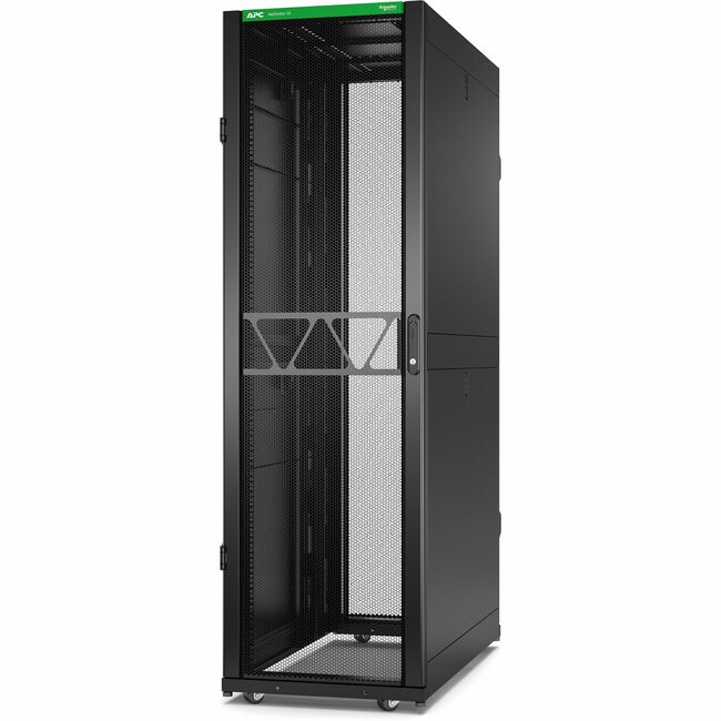 APC by Schneider Electric AR3300B2 APC NetShelter SX Server Rack Gen 2, 42U, 1991H x 600W x 1200D mm, with Sides, Black [TAA]
