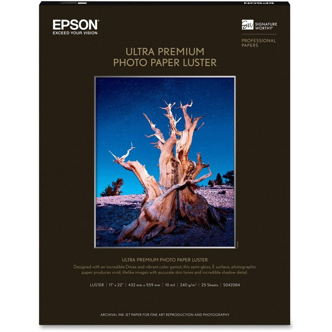 Epson S042084 Papel Fotográfico Epson Ultra Premium con Acabado Satinado