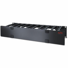 APC by Schneider Electric AR8606 APC NetShelter Cable Management, Horizontal Cable Manager, 2U, Single Side with Cover, Black, 482.6 x 88.9 x 165.1 mm
