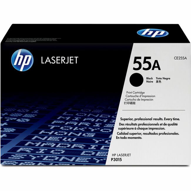 HP I CE255AG HP 55A (CE255AG) Cartucho de Tóner Láser Original - Paquete Individual - Negro - 1 Pieza