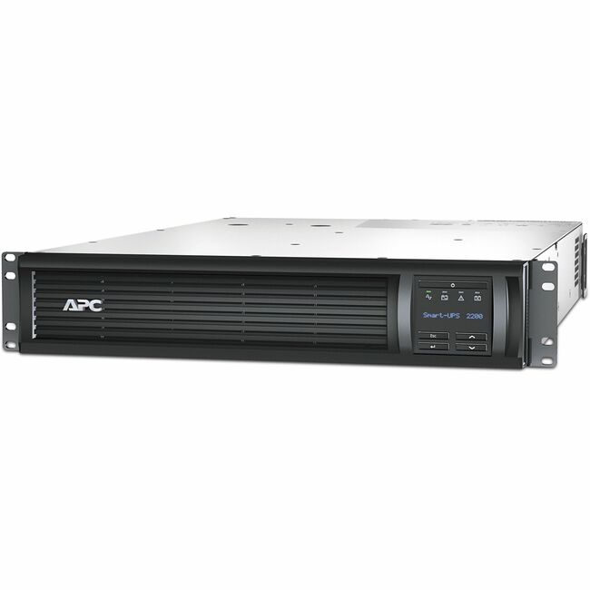 APC by Schneider Electric SMT2200RMUS APC Smart-UPS, Line Interactive, 2200VA, Rackmount 2U, 120V, 6x NEMA 5-15R+2x NEMA 5-20R outlets, SmartSlot, AVR, LCD [TAA]