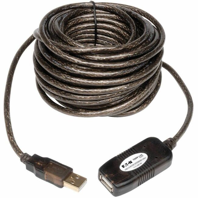 Eaton U026-016 Tripp Lite Series Cable Extensor Repetidor USB 2.0 Activo (A M/H), 16 ft. (4.88 m)