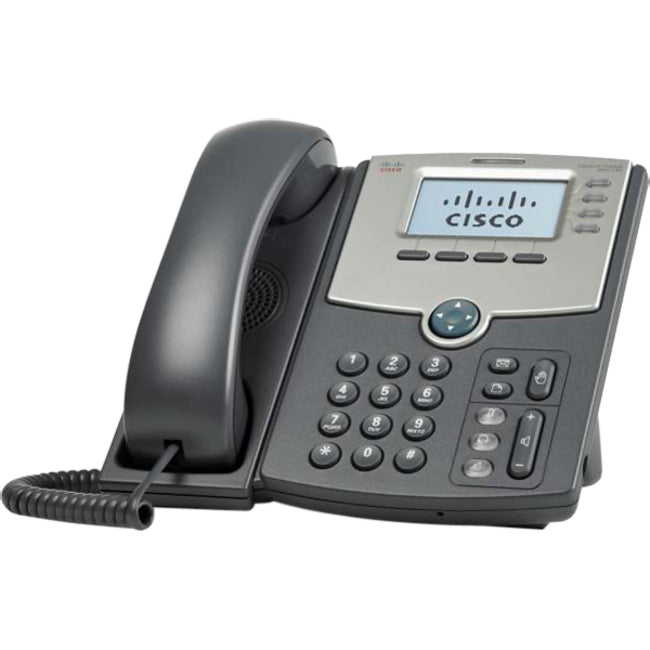 Cisco Systems SPA514G Cisco SPA514G Teléfono IP - Con Cable - 3 Conferencias Múltiples - Gris Oscuro, Plata