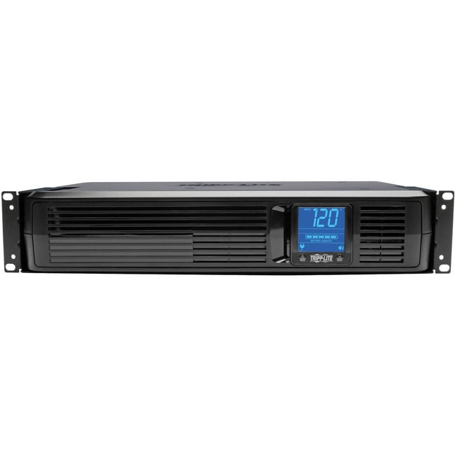 Eaton SMART1500LCD Tripp Lite by Eaton UPS Smart LCD 1500VA 900W 120V Line-Interactive UPS - 8 Outlets USB DB9 2U Rack/Tower