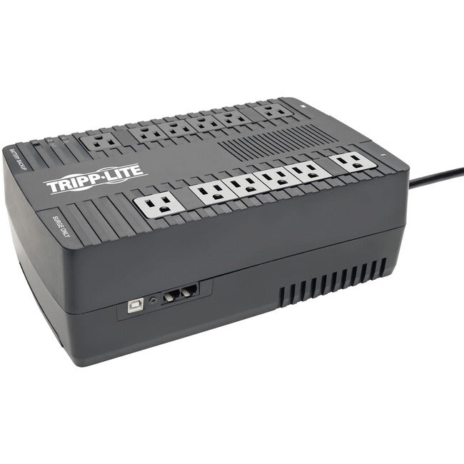Eaton AVR750U Tripp Lite by Eaton UPS 750VA 450W Line-Interactive UPS - 12 NEMA 5-15R Outlets AVR 120V 50/60 Hz USB Desktop/Wall Mount