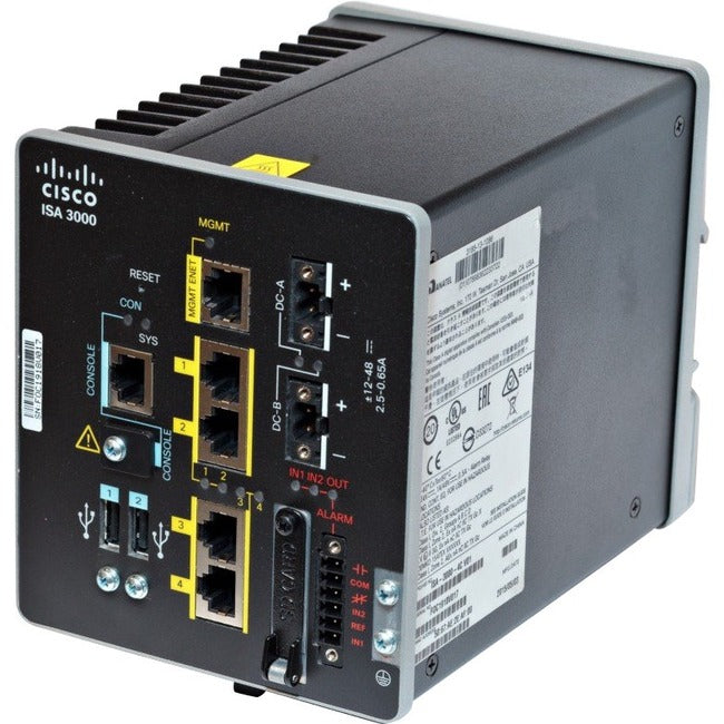 Cisco Systems ISA-3000-2C2F-K9 Cisco 3000 Dispositivo de Seguridad de Red/Firewall