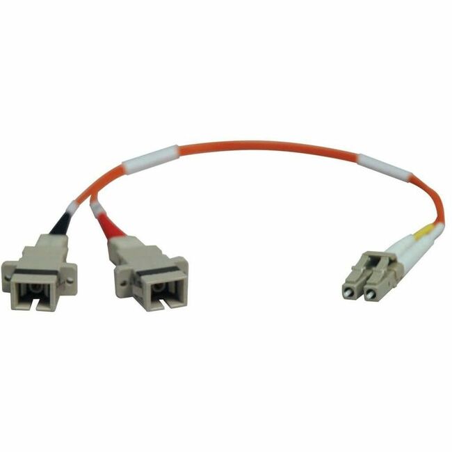 Eaton N458-001-50 Adaptador de Fibra Dúplex Multimodo Eaton Tripp Lite Series 50/125 (LC-SC M/F) 1 ft. (0.31 m)