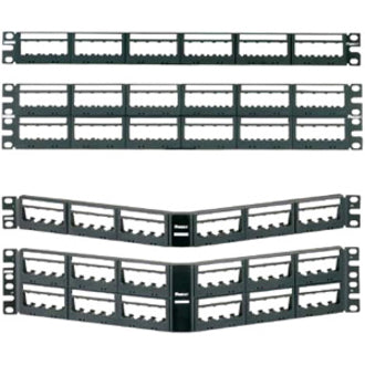 Panduit Corp UICMPP24BLY Panel de Parcheo Modular Panduit Mini-Com UICMPP24BLY Ultimate ID de 24 Puertos