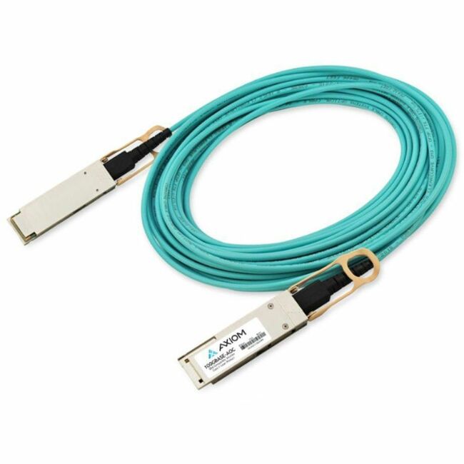 Axiom MFS1S00-H030V-AX 200GBASE-AOC QSFP56 Active Optical Cable IB HDR Mellanox Compatible 30m