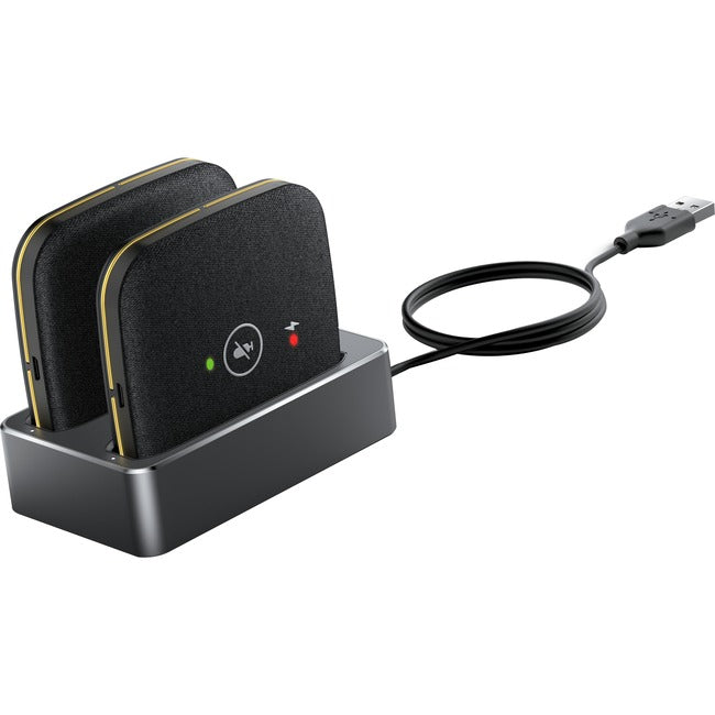 Yealink Network Technology CO. 1304026 Micrófono Inalámbrico Full Duplex Yealink - Negro