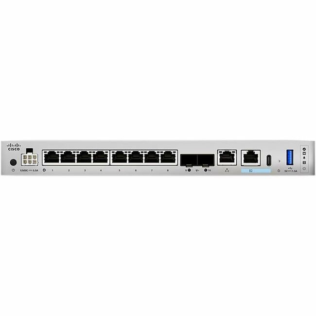Cisco Systems CSF1220CX-TD-K9 Cisco Secure Firewall 1220 Compact Security Appliance with Threat Defense Software