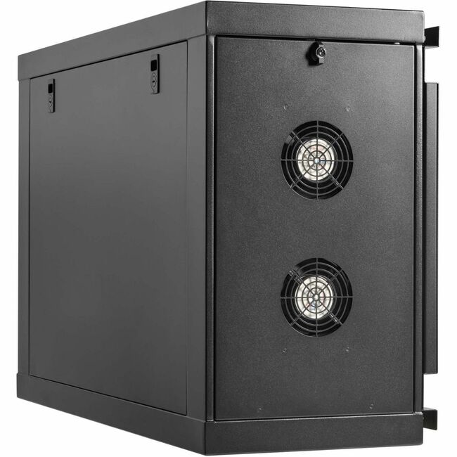 Eaton SRW6USM Tripp Lite Series SmartRack 6U Low-Profile Side-Mount Wall-Mount Mini Rack Enclosure, Black