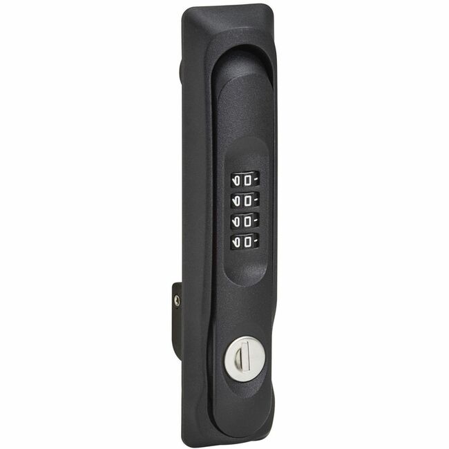 Eaton SRCOMBO4 Tripp Lite Series SmartRack Mangos de Puerta con Cerradura para Puertas Delanteras y Traseras del Rack de Servidor, Cerradura de Combinación de 4 Dígitos, 2 Llaves