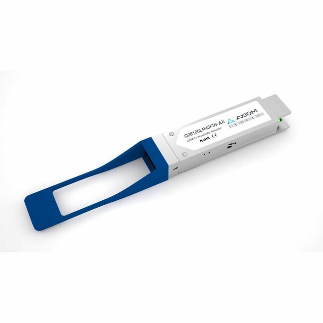 Axiom Q28100LR45FIN-AX 100GBASE-LR4 QSFP28 Transceiver - Q28100LR45FIN-AX