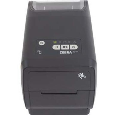Strategic Sourcing-zebra ZD4A023-T01W01EZ Zebra ZD411T Impresora de Transferencia Térmica de Escritorio - Monocromática - Impresión de Etiquetas/Recibos - USB - Host USB - Bluetooth - LAN Inalámbrica - Comunicación de Campo Cercano (NFC) - US
