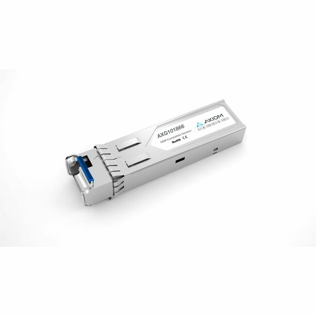 Axiom AXG101866 10GBASE-BX10-U SFP+ Transceiver para Brocade - 10G-SFPP-BXU-S - Compatible con TAA