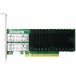 Axiom MCX556A-EDAT-AX PCIe 4.0 x16 100Gbs Adaptador de Red de Fibra de Doble Puerto para Mellanox