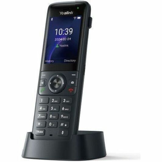 Yealink Network Technology CO. 1301013 Yealink AX83H Teléfono IP - Inalámbrico - Wi-Fi, Bluetooth - 5 Conferencias Múltiples - Montable en Pared, Montable en Soporte