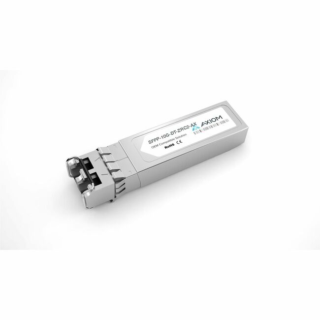 Axiom SFPP-10G-DT-ZRC2-AX 10GBASE-DWDM Tunable SFP+, SMF, LC, 80km, 100GHz C-Band for Juniper