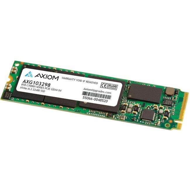 Axiom AXG103298 C7000n 8 TB Solid State Drive - M.2 2280 Internal - PCI Express NVMe (PCI Express NVMe 4.0 x4) - TAA Compliant