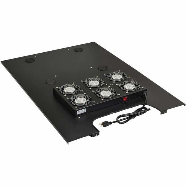 Eaton SRFANROOFDPWD Panel de Ventilador Montado en Techo Eaton Tripp Lite Series SmartRack para Armarios de Envolventes de Racks Profundos y Anchos - 6 Ventiladores 120V, 630 CFM, Enchufe 5-15P