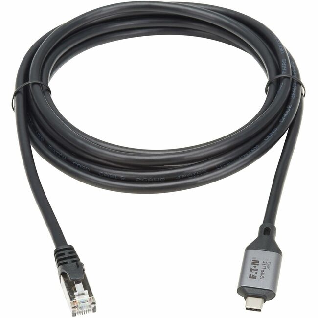 Eaton U436-03M Cable Ethernet Gigabit USB-C a RJ45 de la Serie Eaton Tripp Lite (M/M) - USB 3.2 Gen 1, 3 m (9.8 ft.)