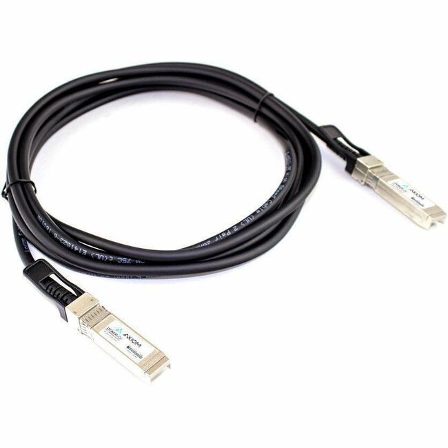 Axiom XS+DA0003-AX Cable Twinax DAC SFP28 Pasivo Axiom 25GBASE-CU Compatible con Mikrotik 3m