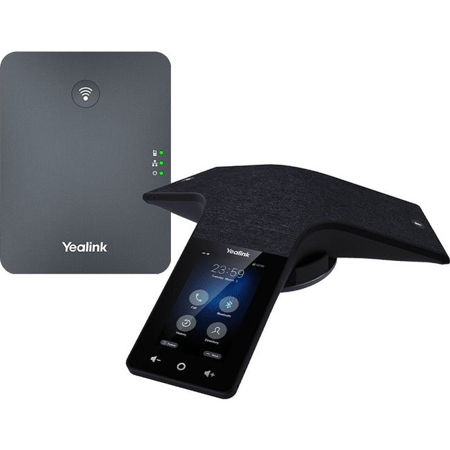 Yealink Network Technology CO. 1204613 Yealink CP935W-BASE Estación de Conferencia IP - Inalámbrico - DECT - Escritorio - Negro