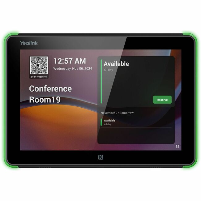 Yealink Network Technology CO. 1303172 Yealink RoomPanel E2 Programador de Salas de Reuniones