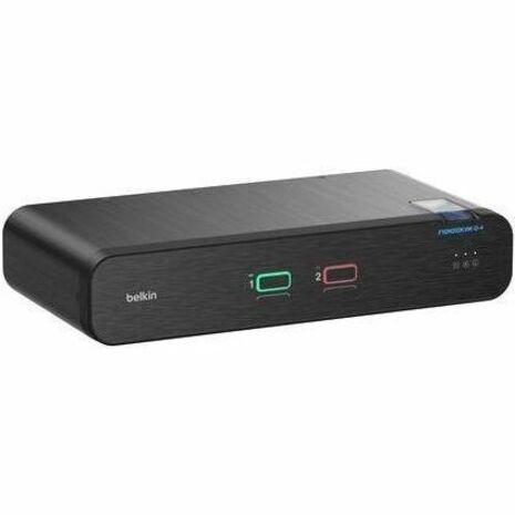 Belkin International INC F1DN202KVM-D-4 Belkin Universal DisplayPort Secure KVM, 2-Port Dual Head sin CAC