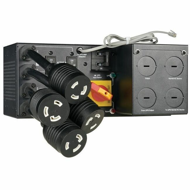 Eaton MBP11K208G2 9PX G2 Bypass de Mantenimiento para Sistemas UPS 9PX de 8kVA a 11kVA Seleccionados, Entrada/Salida Cableada, 4 Contactos L6-30R, 0U Rack/Torre/Pared