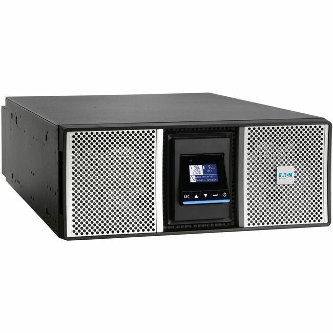 Eaton 9PX11KG2 9PX G2 11000VA 11000W 208V UPS de Doble Conversión en Línea - Entrada Cableada, 4 L6-30R/Salida Cableada, Tarjeta de Red Cibersegura, Tiempo de Ejecución Extendido, Bastidor/Torre 4U