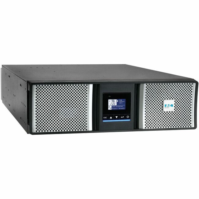 Eaton 9PX6KIECG2 9PX G2 6000VA 5400W 208V UPS de Doble Conversión En Línea - Entrada L6-30P o Cableado Directo, 6 Salidas C39 y 6 C13, Tarjeta de Red Cibersegura, Autonomía Extendida, Rack/Torre 3U