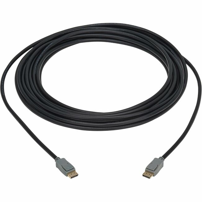 Eaton P580-035-4K6 Cable Eaton Tripp Lite Series DisplayPort con Conectores con Pestillo (M/M), 4K 60 Hz, HBR2, 4:4:4, HDCP 2.2, 35 ft. (10.7 m), Negro