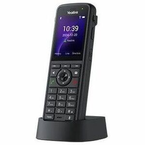 Yealink Network Technology CO. 1301221 Teléfono IP Yealink AX86R - Inalámbrico - Inalámbrico - Wi-Fi, Bluetooth - 5 Conferencias Múltiples - Montable en Pared - Negro