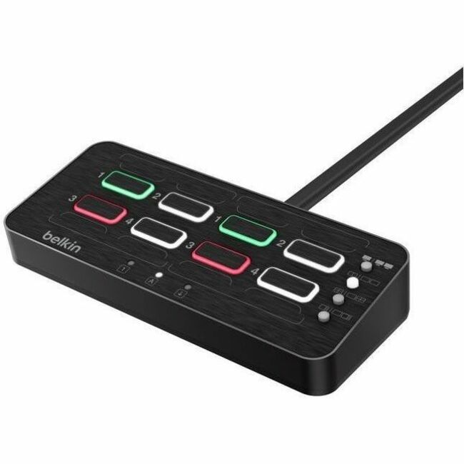 Belkin International INC F1DN-KVM-REM4MC Belkin MultiClave Secure KVM Control Remoto 4-Puerto