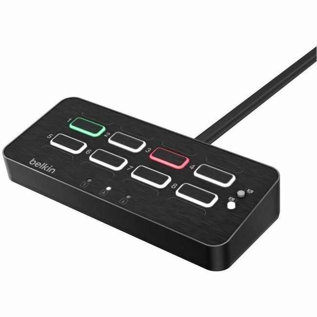 Belkin International INC F1DN-KVM-REM8DC Belkin DuoClave Control Seguro KVM Control Remoto 8 Puertos