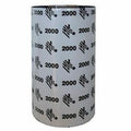 Strategic Sourcing-zebra 02000BK08345 Zebra Cinta de Cera 3.27inx1476ft 2000 Standard núcleo de 1in
