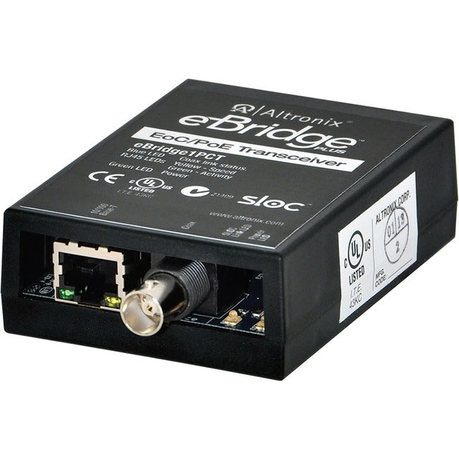 Strategic Sourcing EBRIDGE1PCT Transceptor Altronix IP y PoE sobre Coax